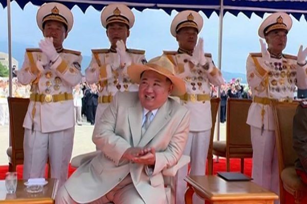 North Korea refloats destroyer that capsized during launch, surprising naval analysts